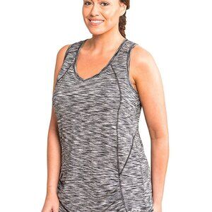 4 for $25 🍒 RBX Black and White Patterned Tank Top Size 1x